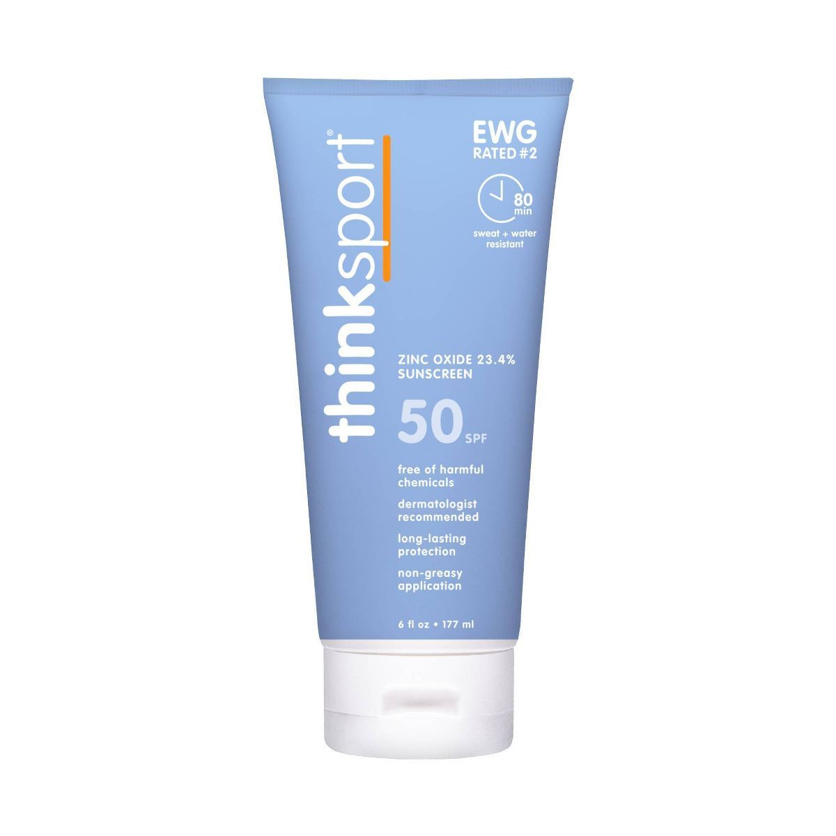 thinksport Mineral Sunscreen Water Resistant Lotion - SPF 50 | Target