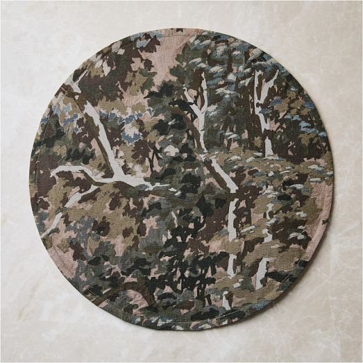 Scenic Trees Placemats | West Elm (US)