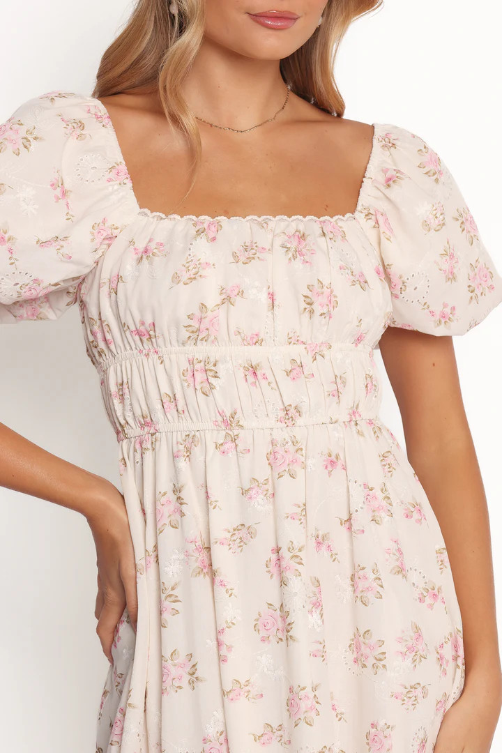 Eowyn Maxi Dress - Ivory Pink | Petal & Pup (US)