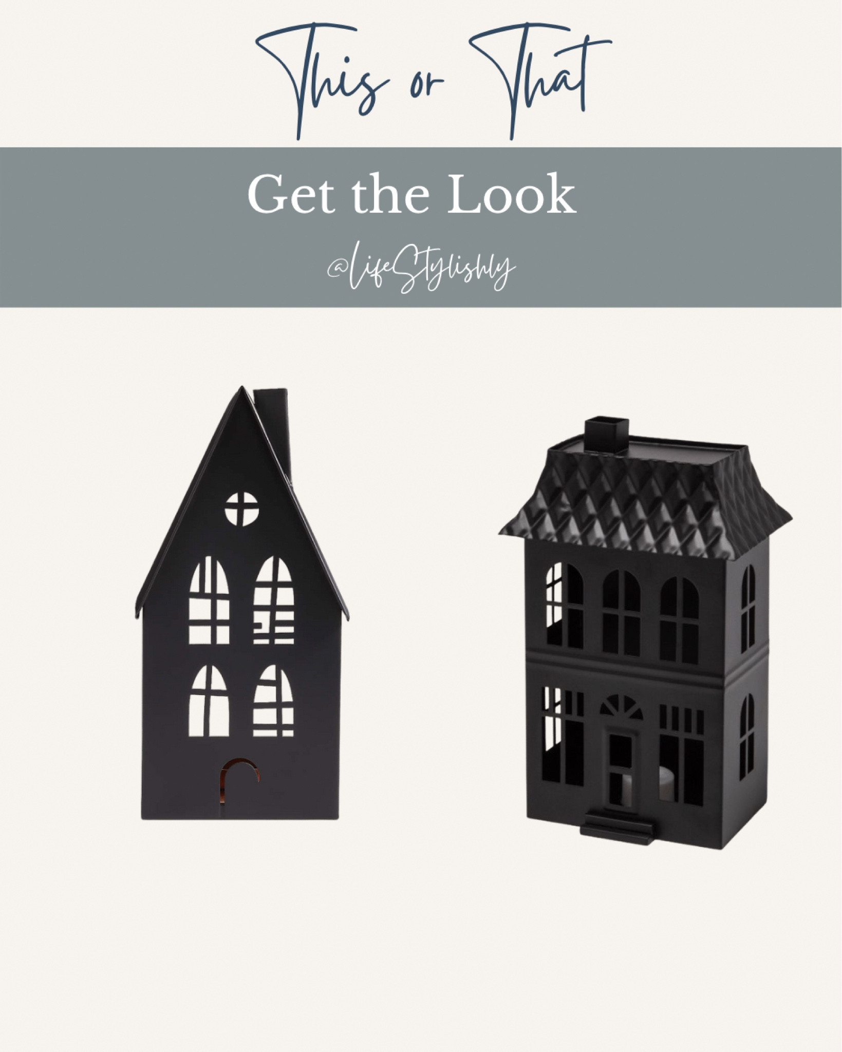 Metal Hanted  House 

#LTKunder50 #LTKhome #LTKSeasonal