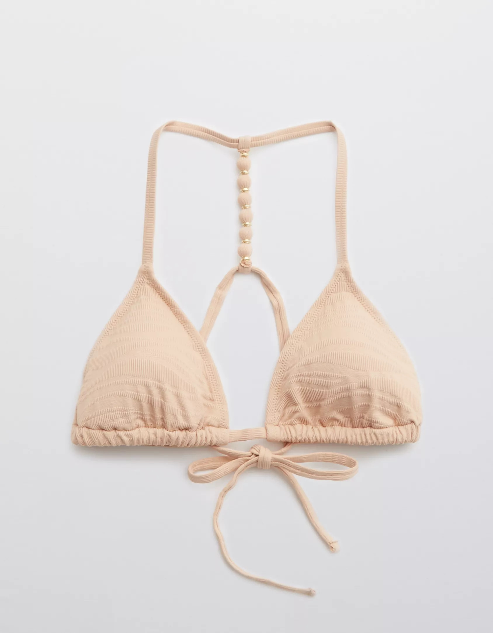 Aerie Jacquard Triangle Bikini Top | American Eagle Outfitters (US & CA)