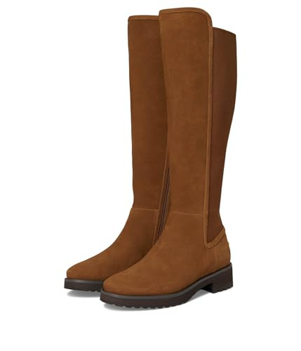 Cole Haan Women's Lyndon Waterproof Tall Boots, Tobacco Suede Wp, 10.5-B US | Amazon (US)