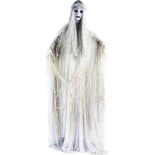 Haunted Hill Farm 78 in. Touch Activated Animatronic Bride HHLADY-2FLSA - The Home Depot | The Home Depot