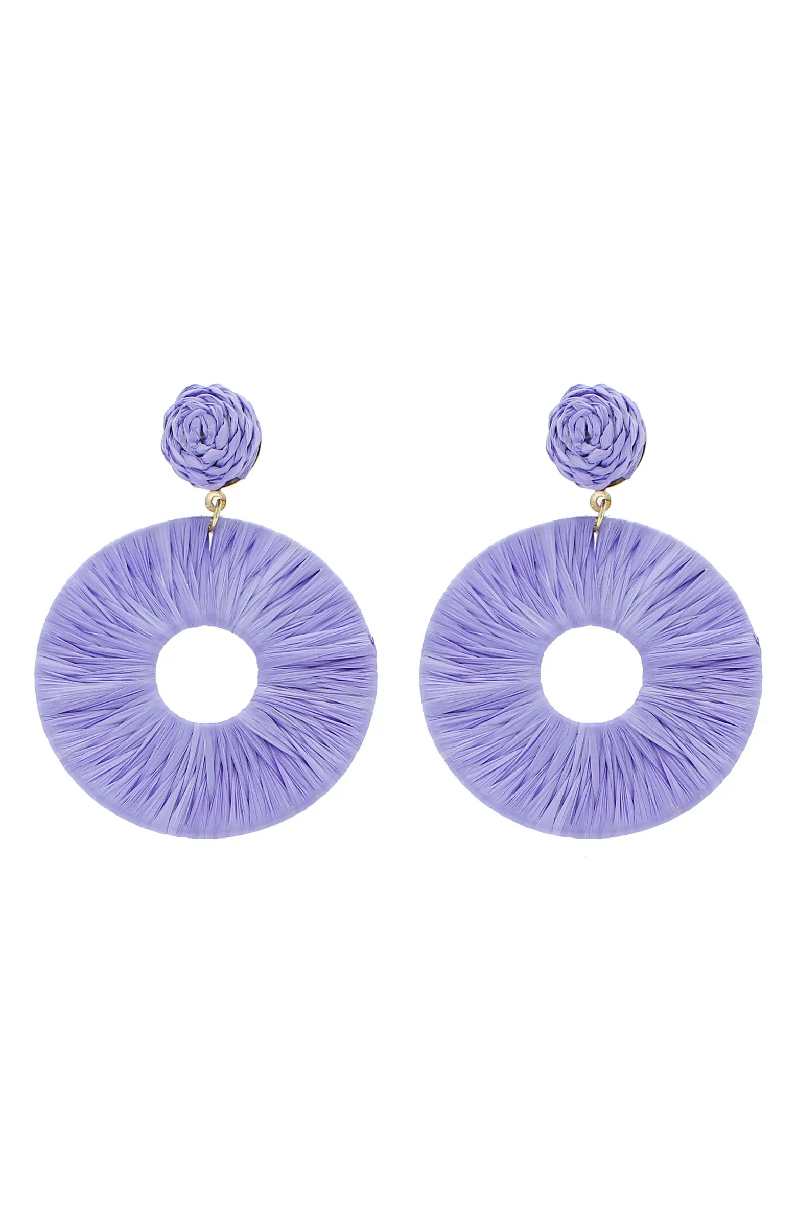 Raffia Statement Earrings | Nordstrom