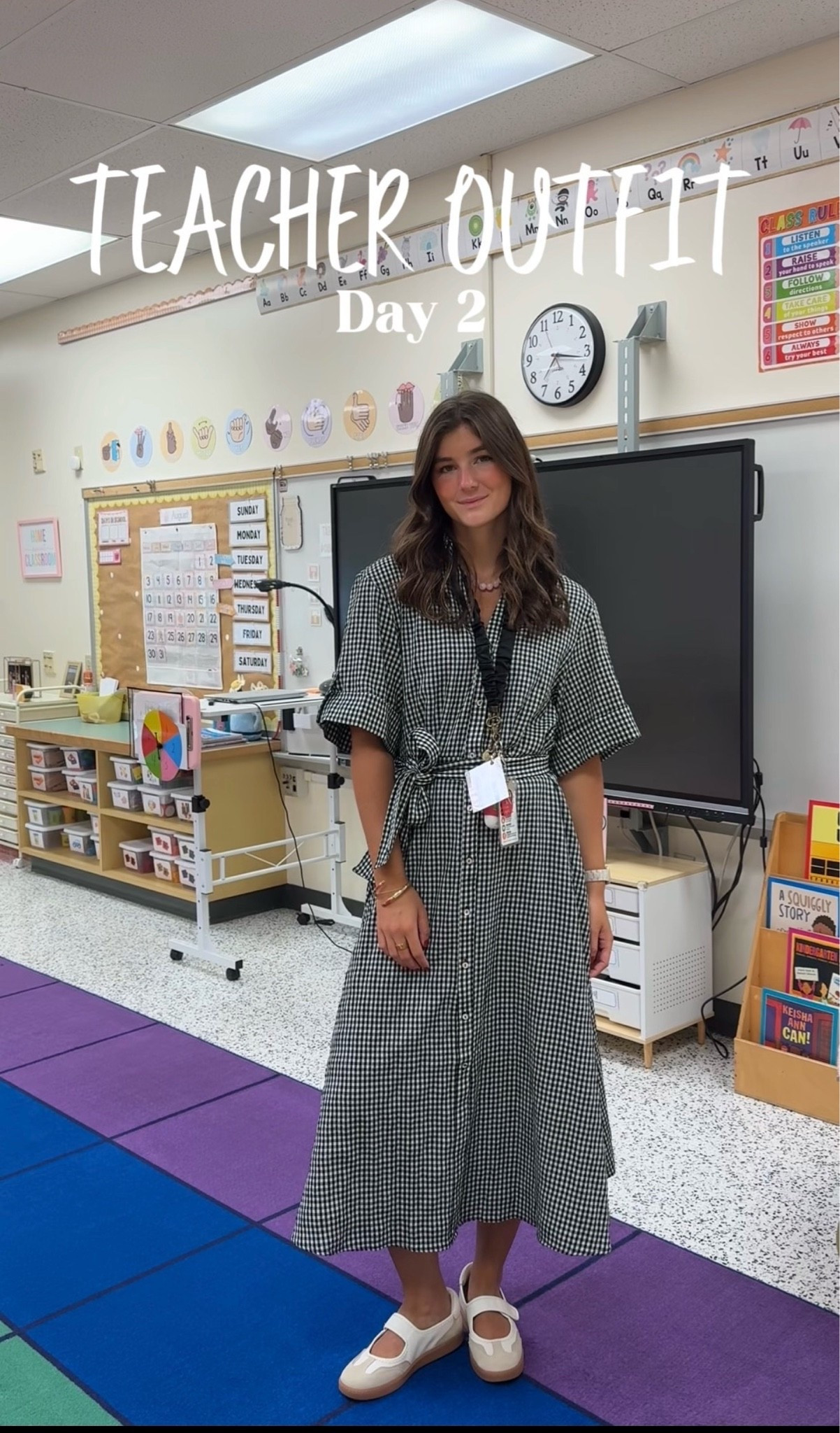 🍎⭐️ First day of school outfit

#LTKdayinmylife #LTKgrwm #LTKootd