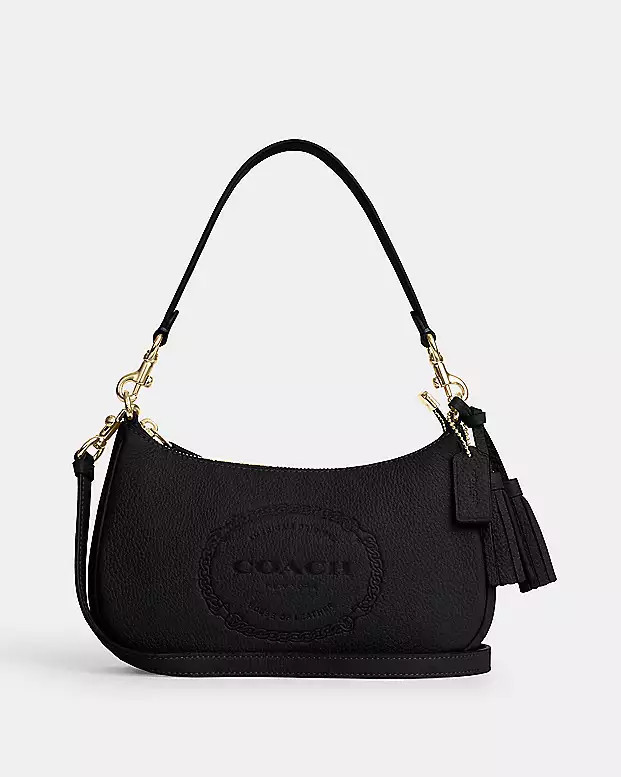 Teri Shoulder Bag With Coach Heritage | Coach Outlet US