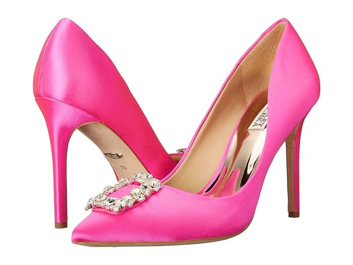 Badgley Mischka Cher (Hot Pink) Women's Shoes | Zappos