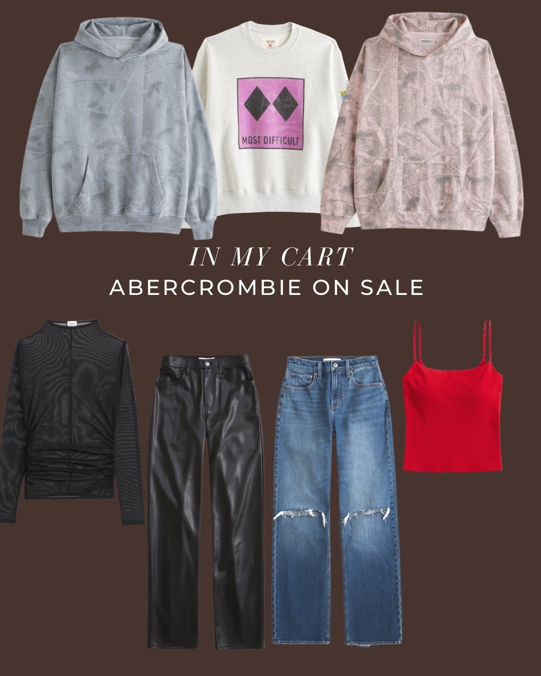 Abercrombie in my cart 🛒

#LTKValentine
