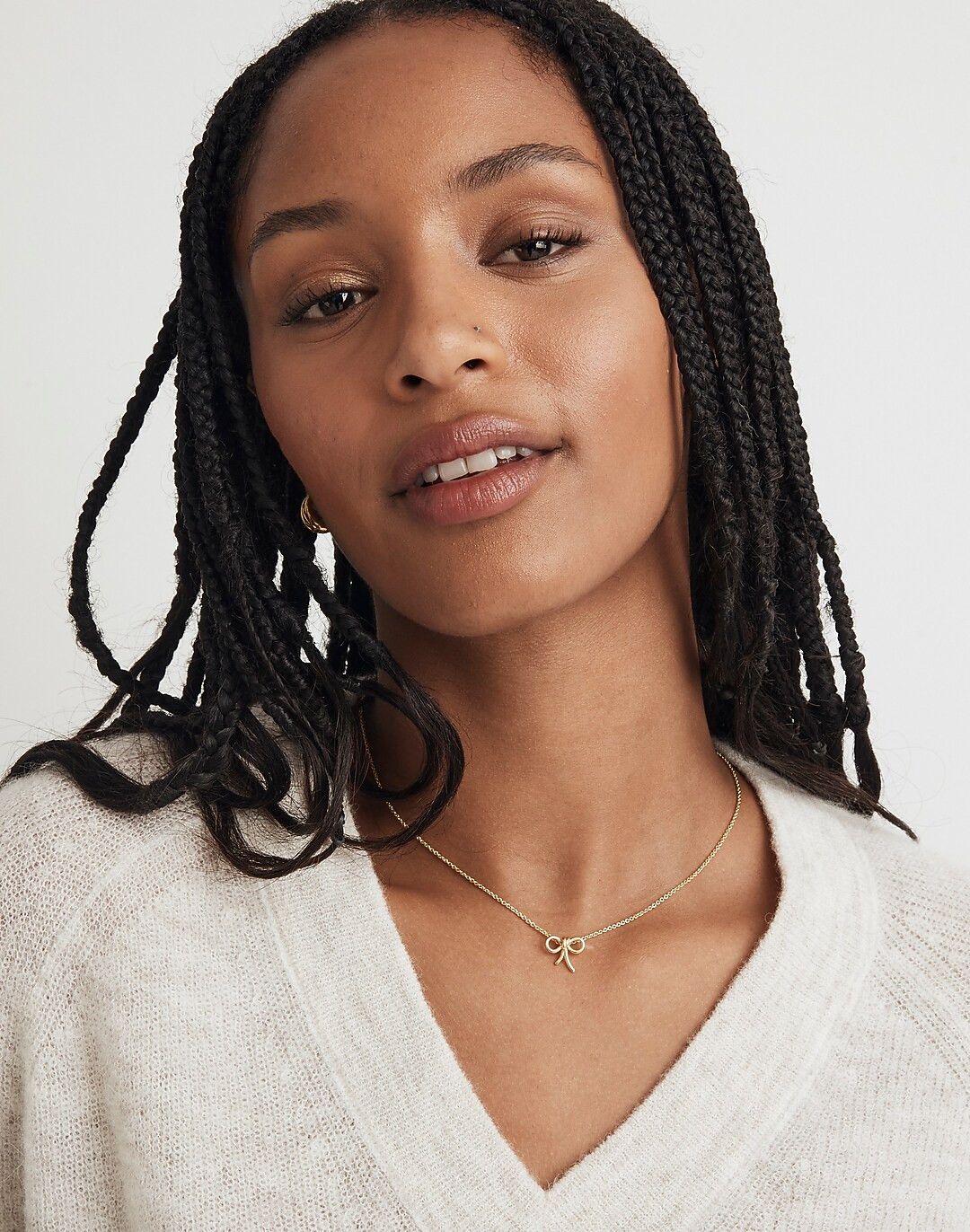 Bow Pendant Necklace | Madewell