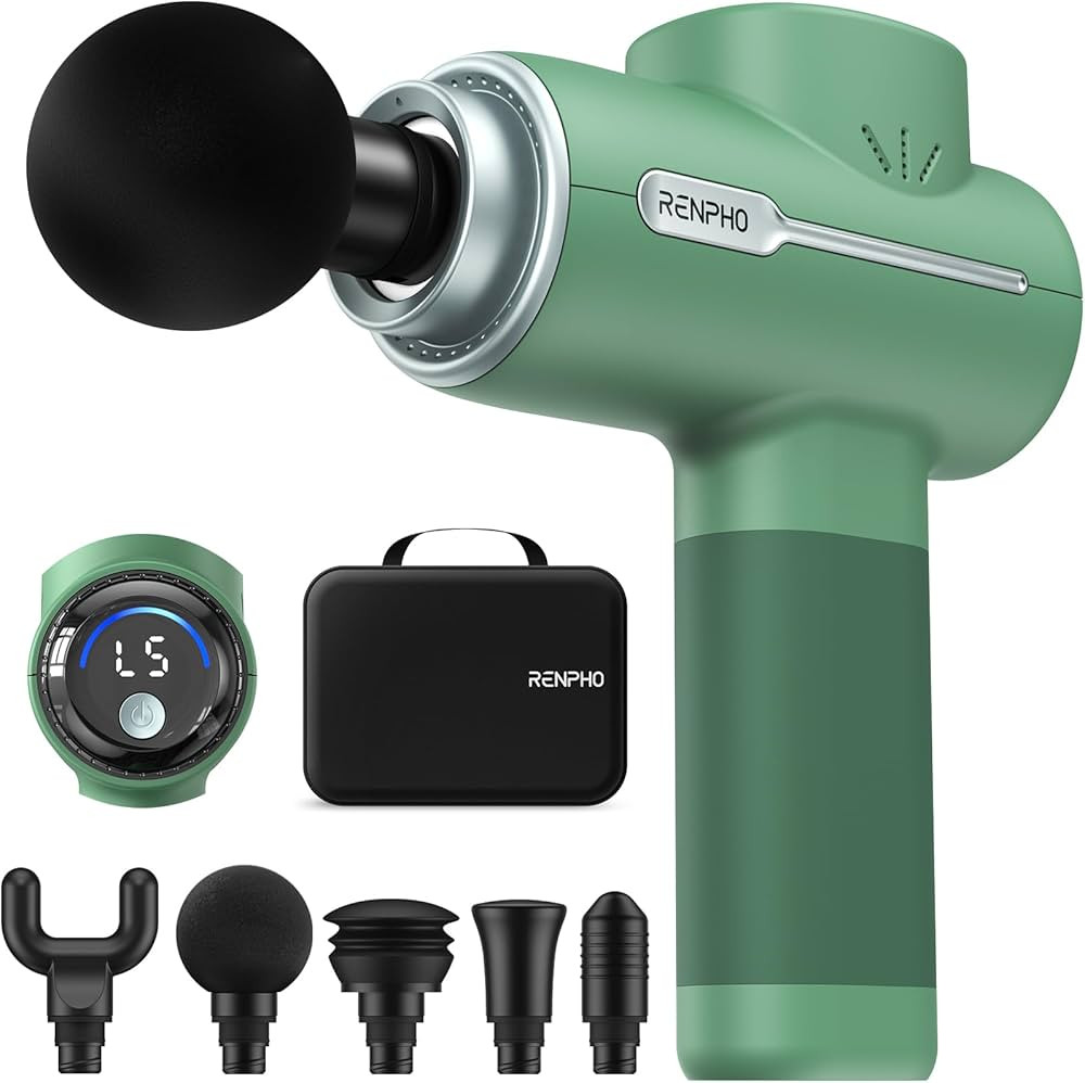 RENPHO Massage Gun Deep Tissue, Christmas Birthday Gifts for Women Men, Portable Percussion Massa... | Amazon (US)