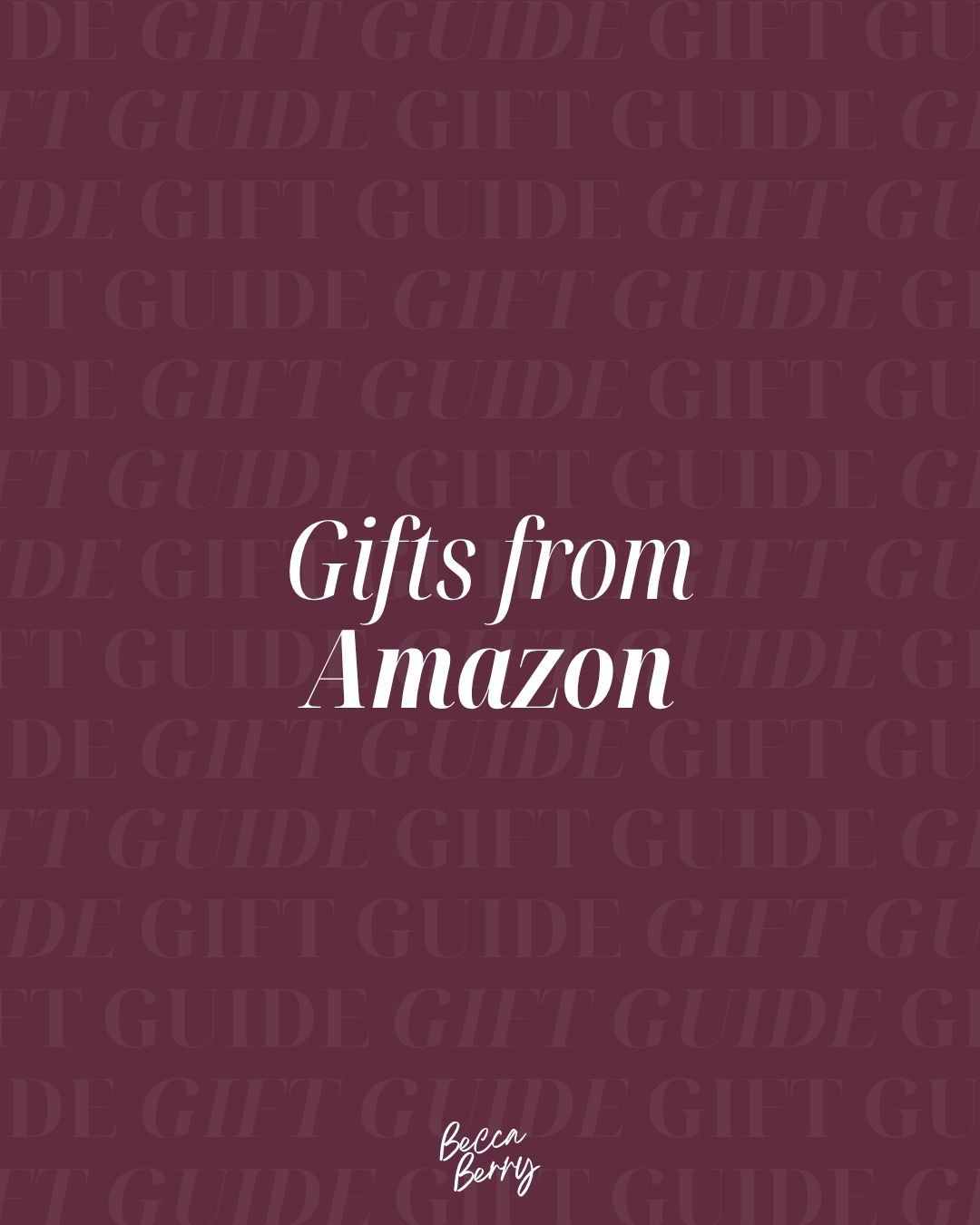 Amazon gift ideas for 2025

#LTKMidsize #LTKGiftGuide #LTKHoliday