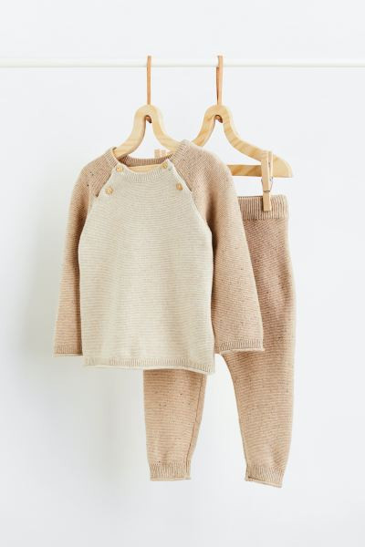 Knit Sweater and Pants | H&M (US + CA)