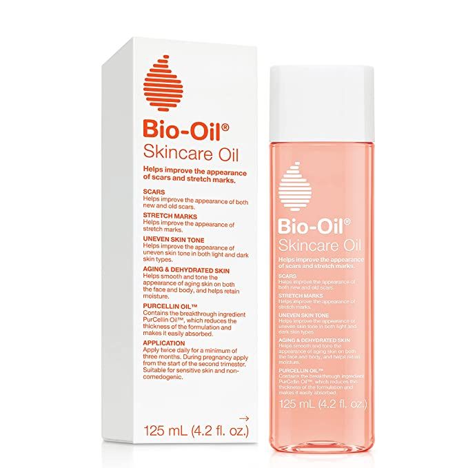 Bio-Oil Skincare Body Oil, Moisturizer for Scars and Stretchmarks, Hydrates Skin, Non-Greasy, Der... | Amazon (US)