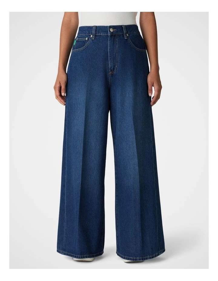 kikki.KSuper Wide Leg Jean in Indigo | Myer