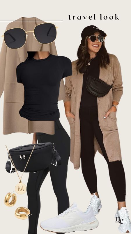Elevated Layered Mom Look. Perfect for a travel day or a day out with the kids. 

Size L

Mom look, Travel Look, midsize, apple shape, spring look, leveled up look, accessories, coatigan, tennis shoe 

#LTKmidsize #LTKfitness #LTKstyletip