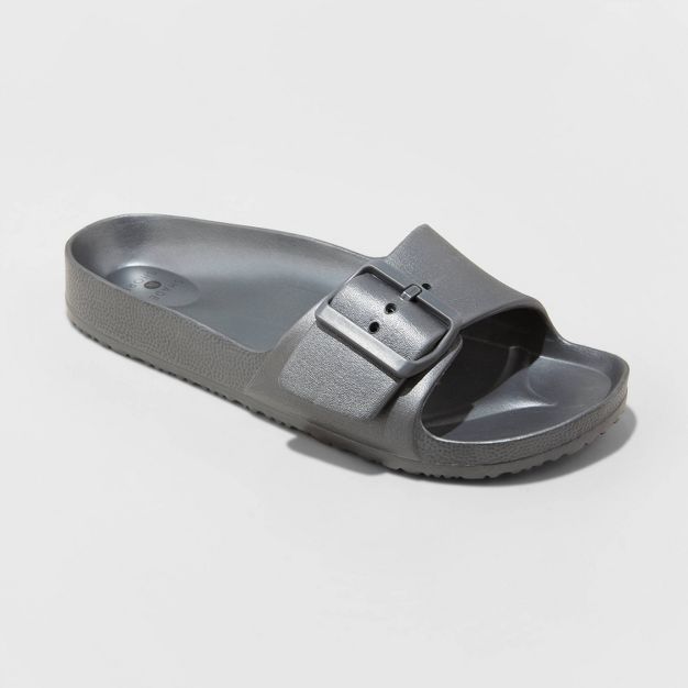 Women's Megan EVA Single Band Slide Sandals - Shade & Shore™ | Target