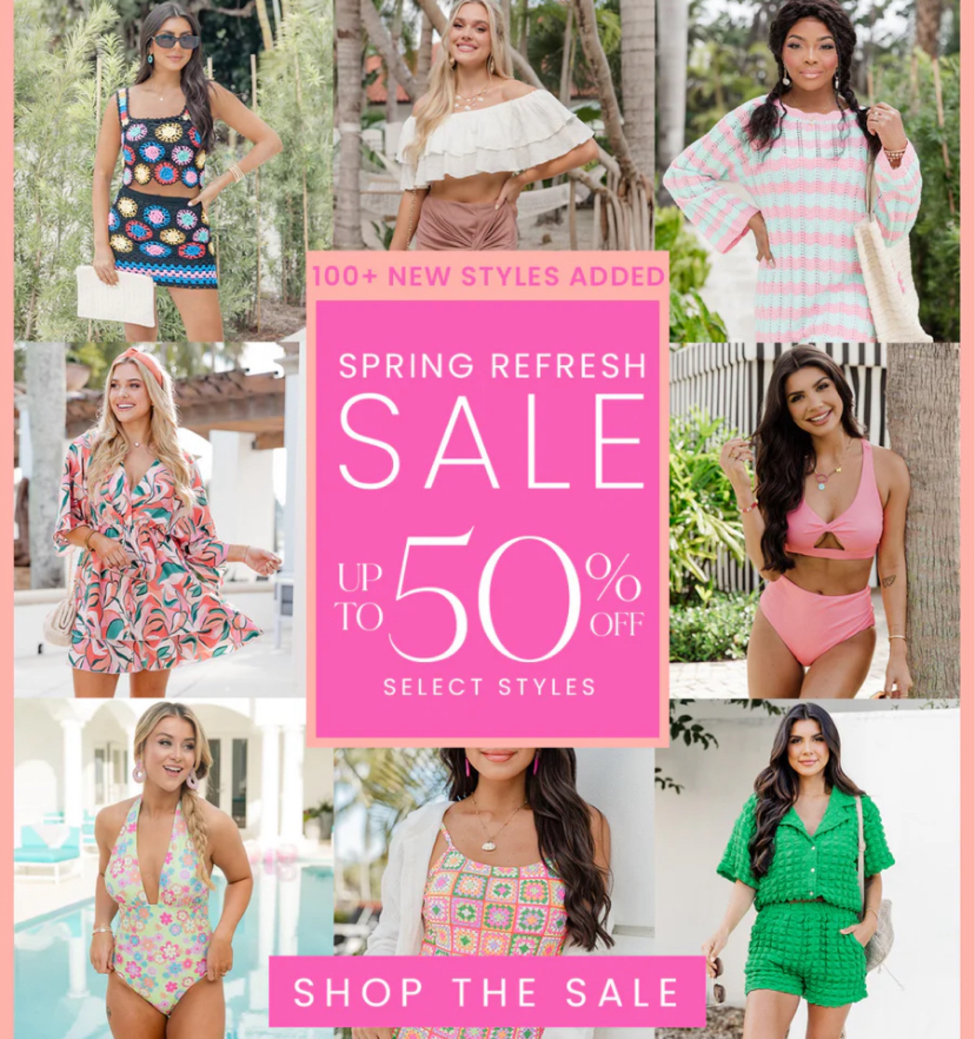 Only a couple hours left to shop Pink Lily’s Spring Refresh S A L E! Don’t walk… RUN! 

#LTKsalealert #LTKstyletip #LTKfindsunder50