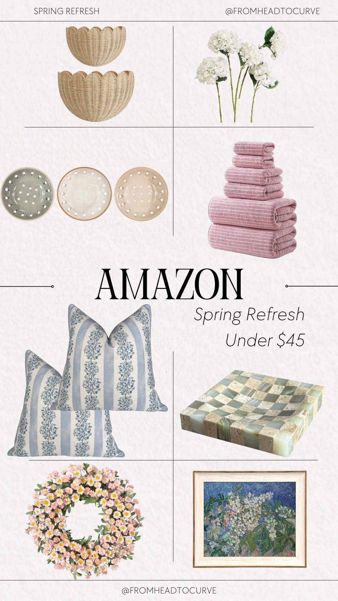 Amazon Spring Refresh Under $45!

#LTKSeasonal #LTKHome