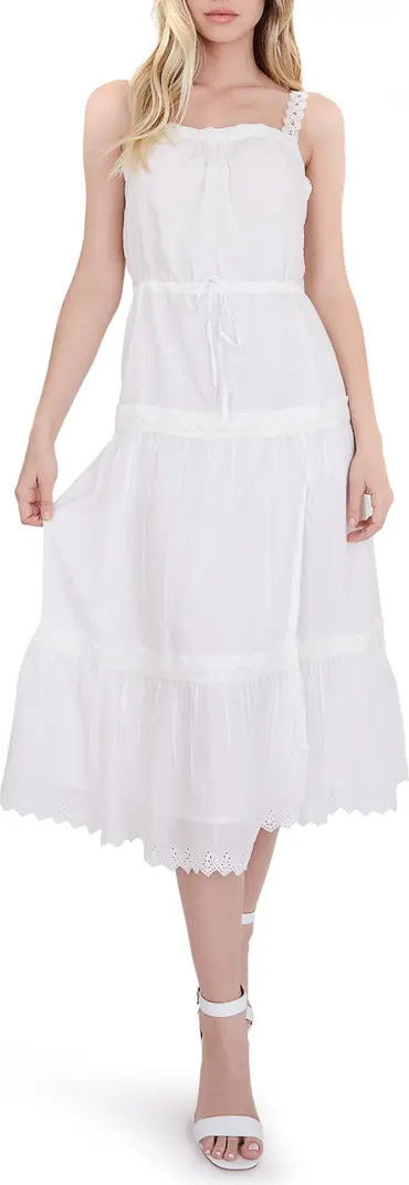Amity Eyelet Hem Sundress | Nordstrom Rack
