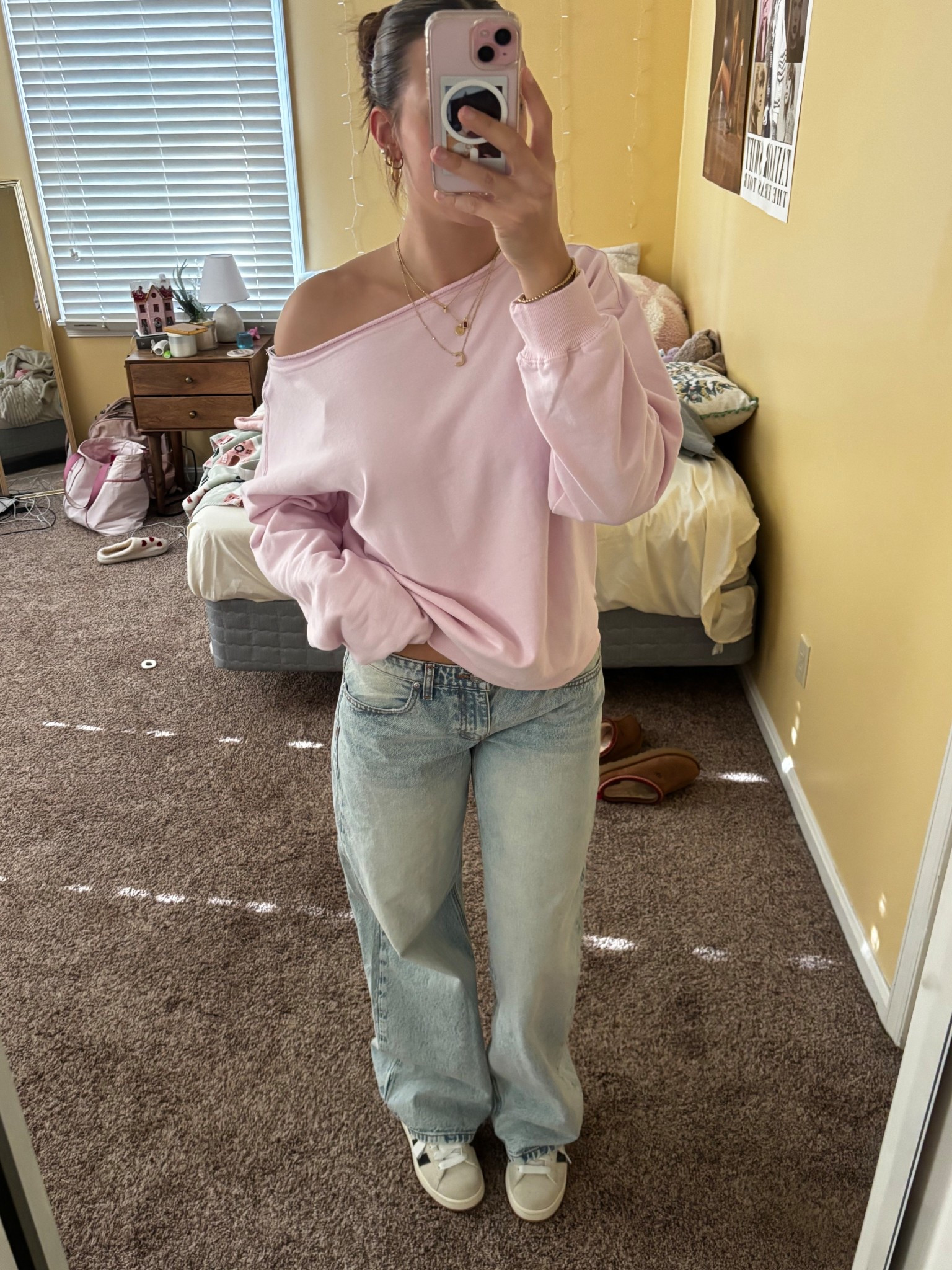 pink ootd! jeans are revice!
#loungewear #denim

#LTKGiftGuide #LTKCyberWeek #LTKootd