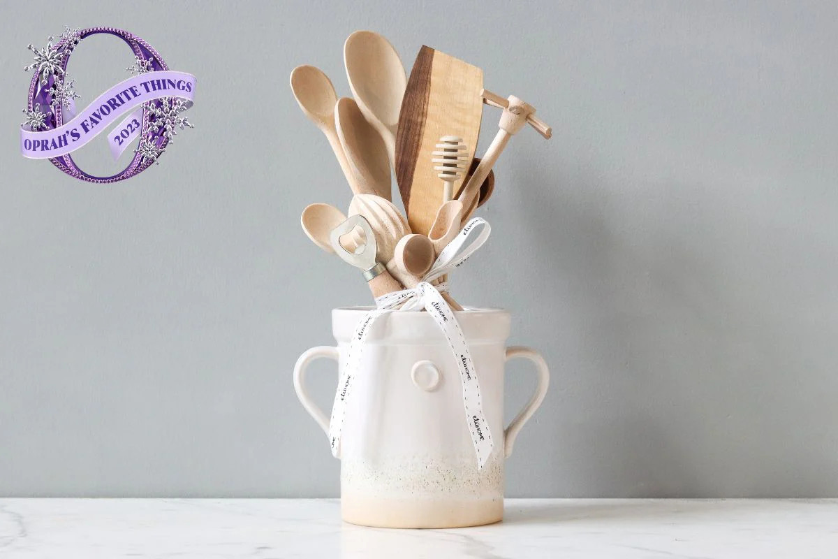Handthrown Crock and Utensil Set | etúHOME