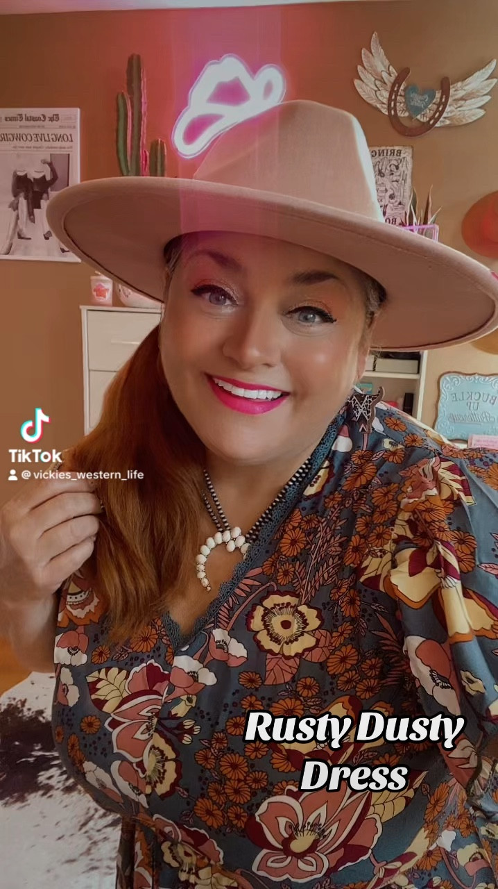 I absolutely LOVE this Rusty Dusty Dress! Comes in another color as well, which I have🩷🩷🩷🩷

#LTKPlusSize