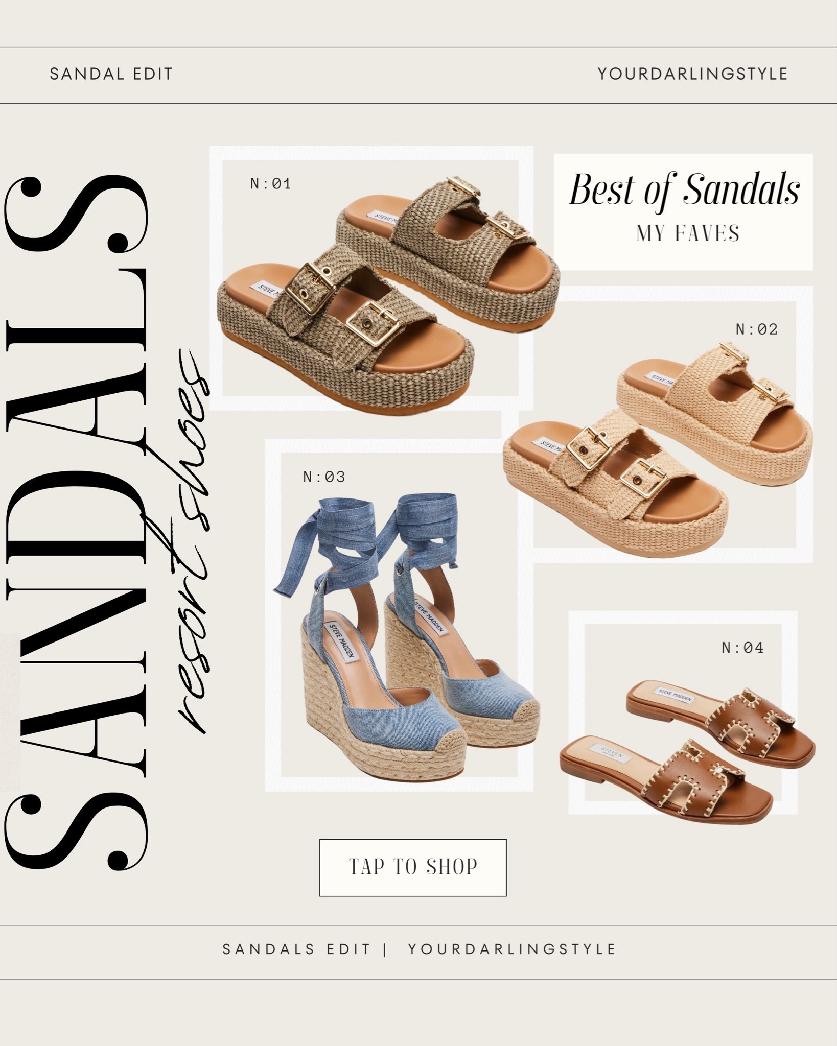 The sandal edit 

#LTKfindsunder100 #LTKSpringSale #LTKstyletip