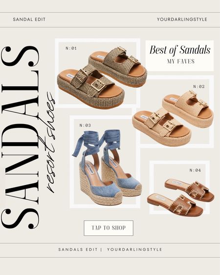 The sandal edit 

#LTKfindsunder100 #LTKSpringSale #LTKstyletip