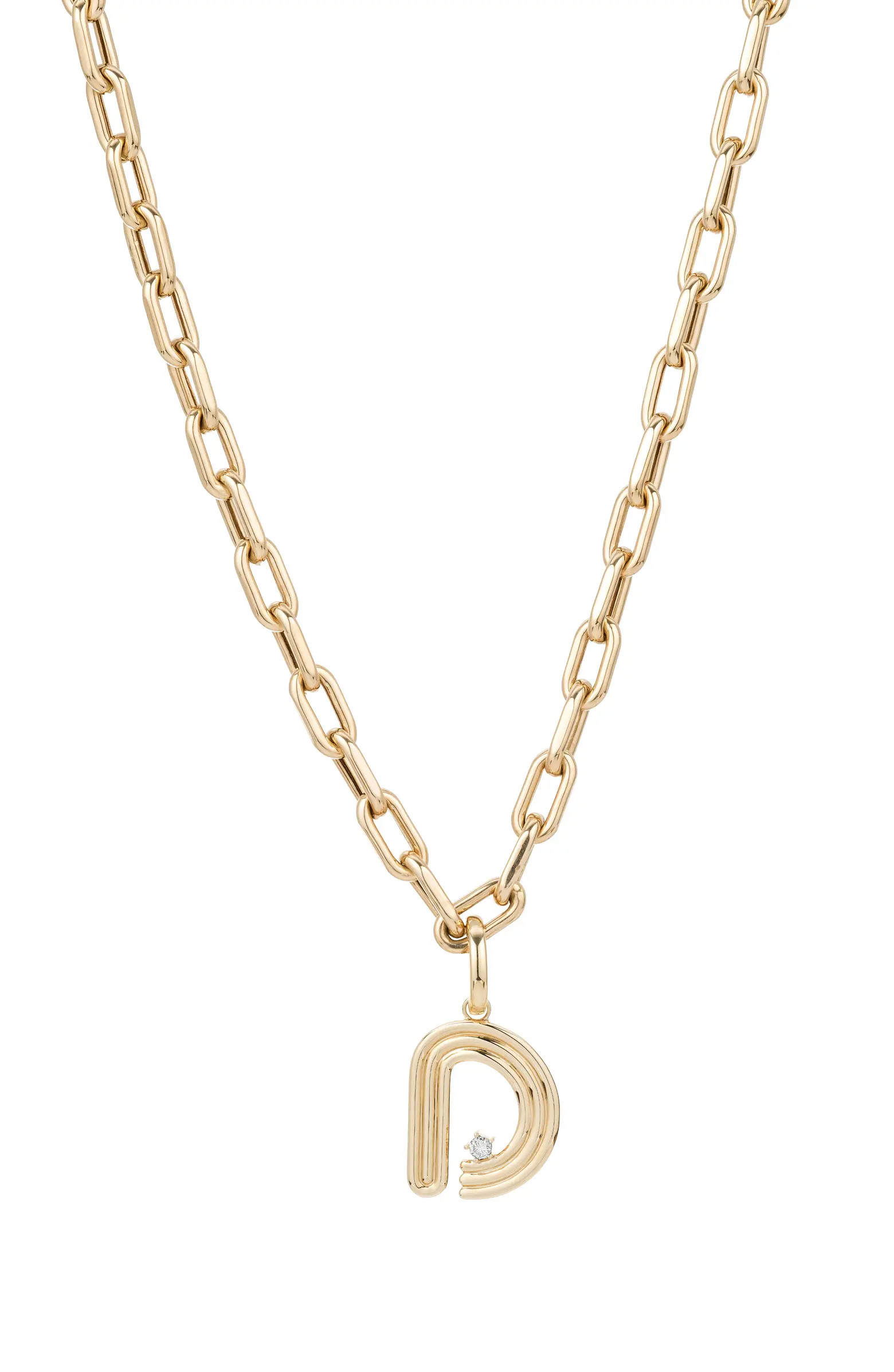Initial Diamond Pendant Necklace | Nordstrom