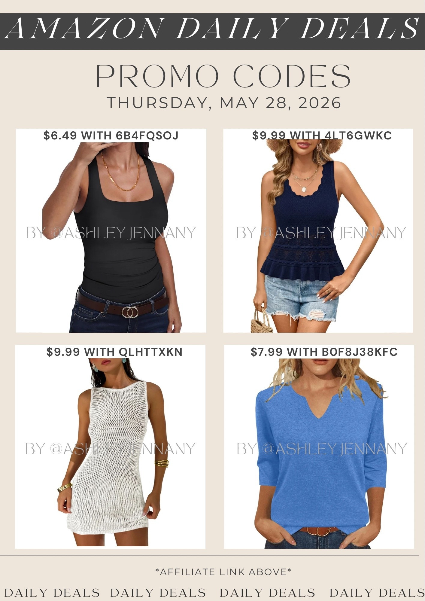 Amazon deals

#LTKSaleAlert #LTKMidsize #LTKootd