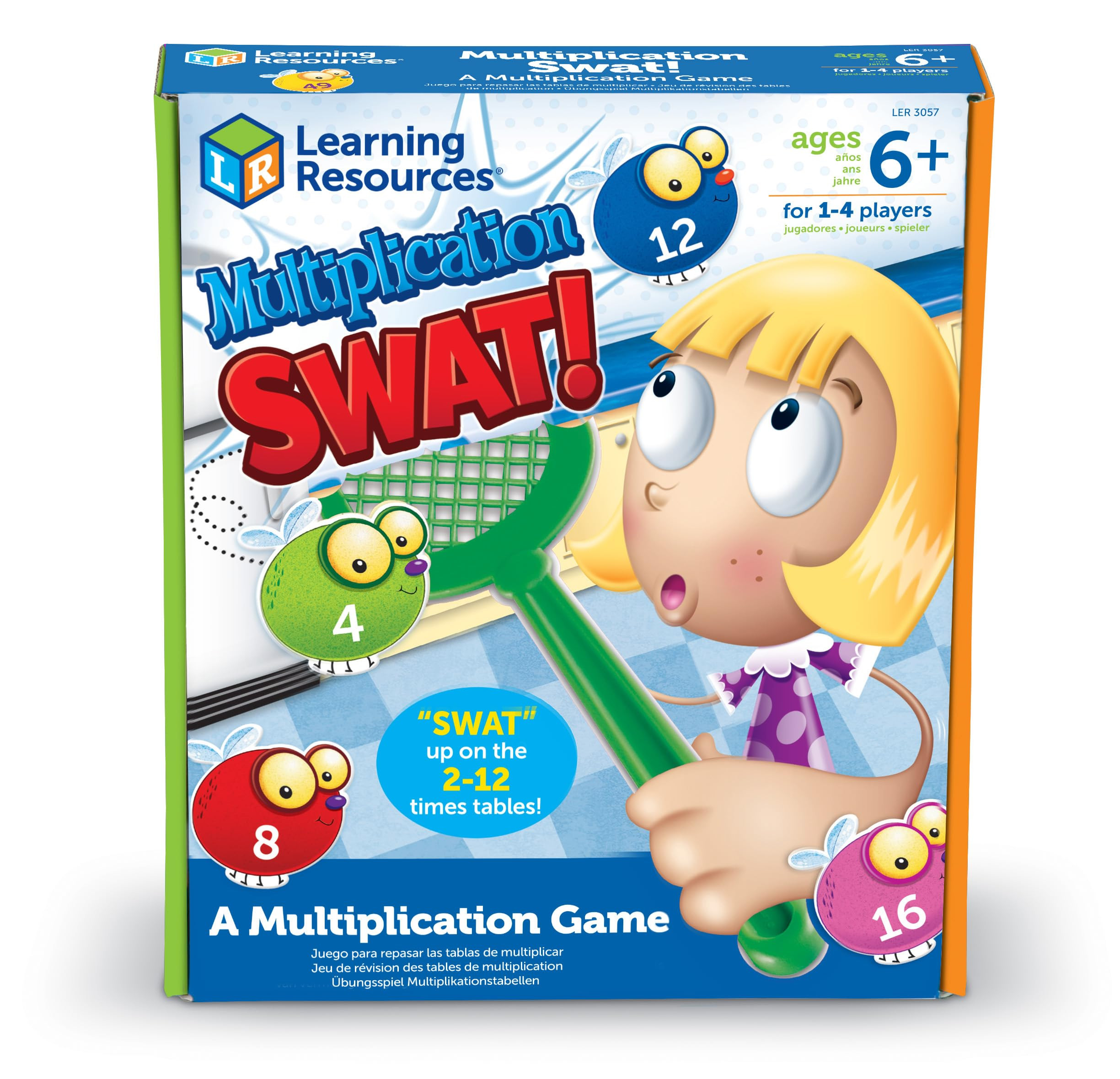 Learning Resources Multiplication Swat, Sight Swat Game, Gross Motor Skills, Critical Thinking Sk... | Amazon (US)