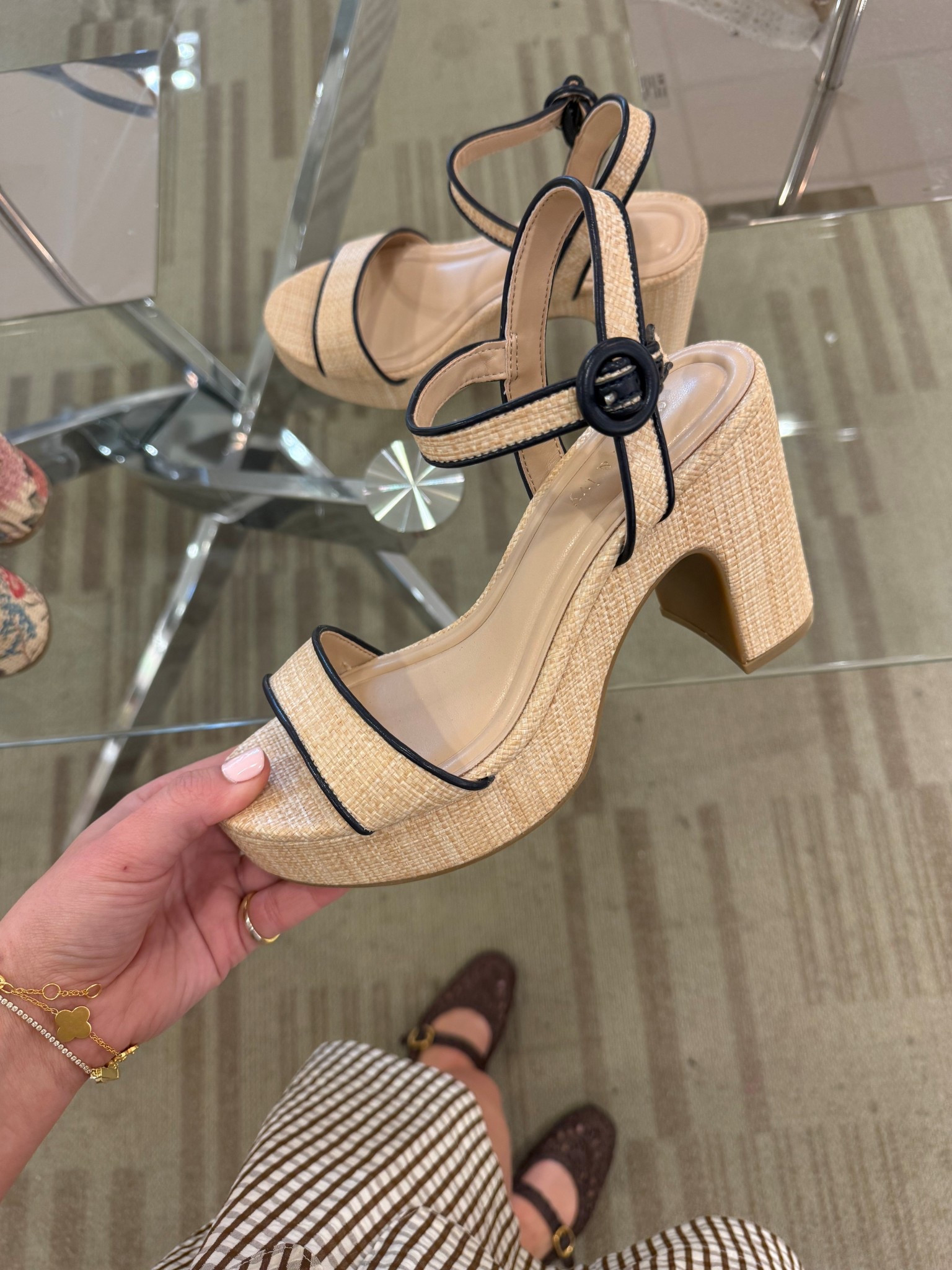 Popped into Belk today & found so many adorable shoes at a great price! 🤍