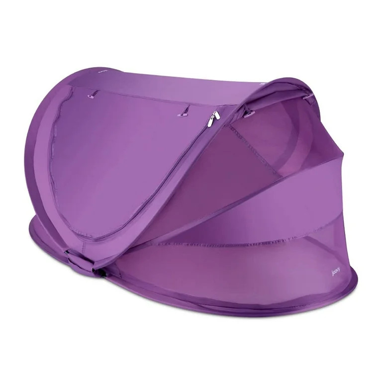 Joovy Gloo Pop Up Travel Bed, Regular in Sunset Purple | Walmart (US)