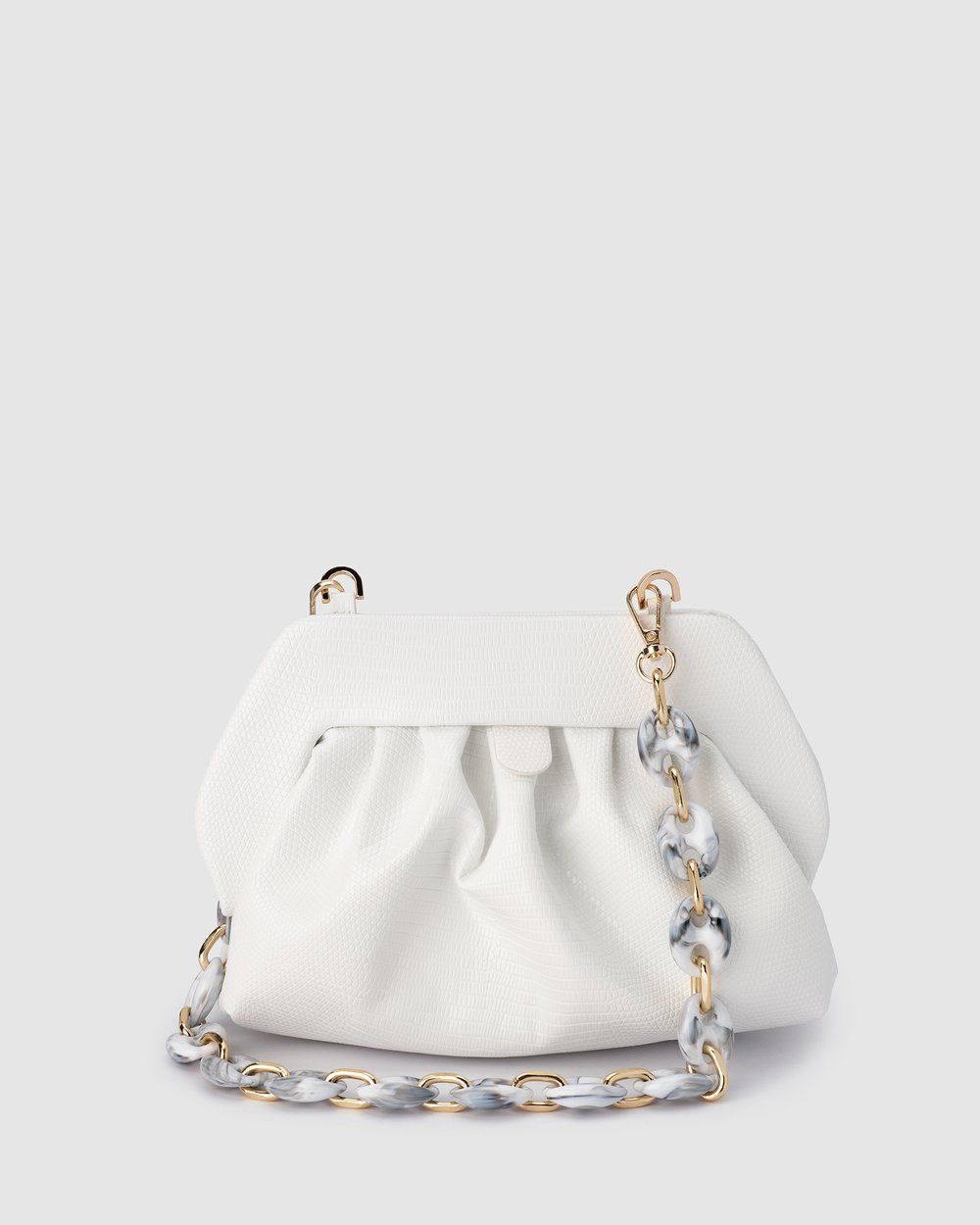 MARLA Acrylic Handle Shoulder Bag | THE ICONIC (AU & NZ)