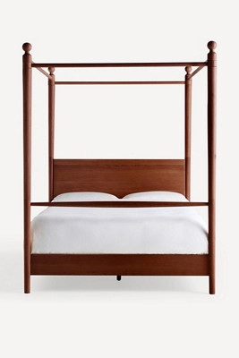 Roma Wood Canopy Bed | Anthropologie (US)