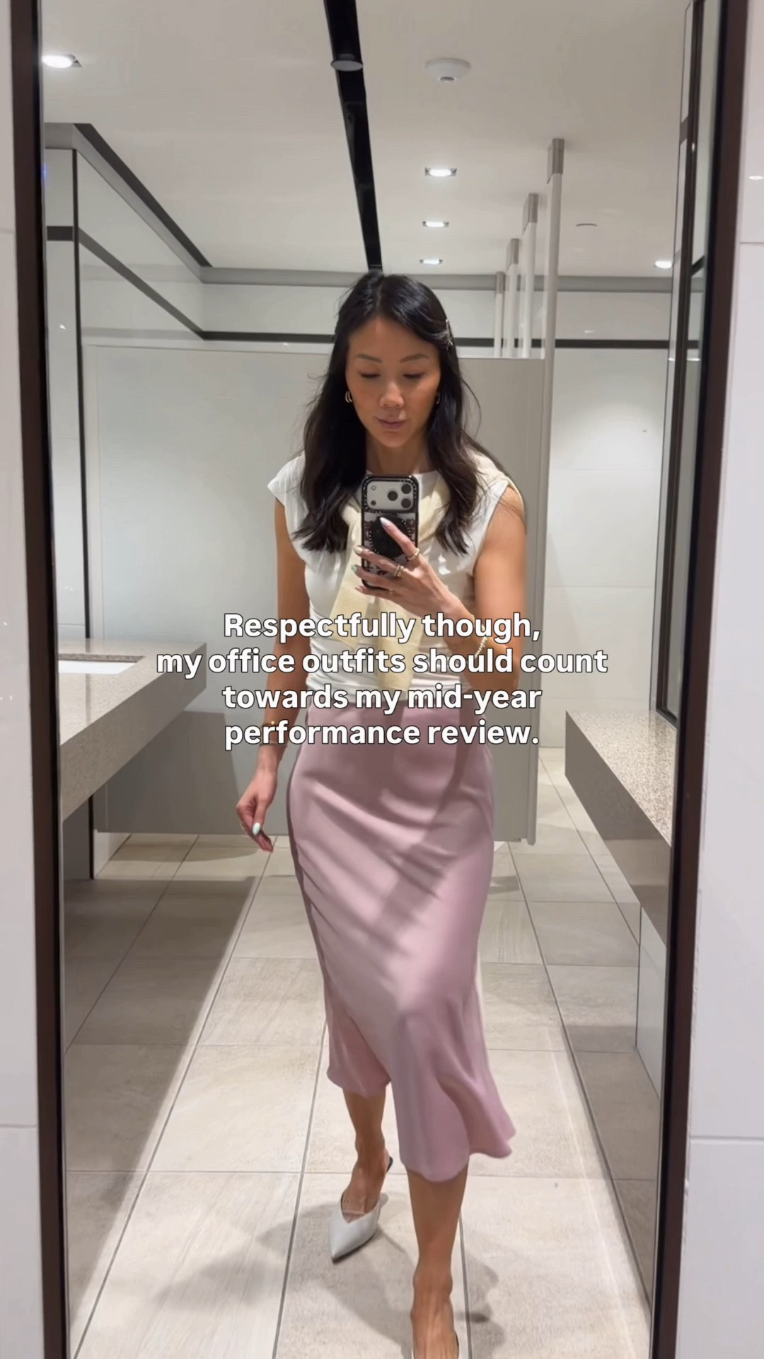 Like if you agree 👍 Real outfits I wore to the office as a corporate girl in tech 🖥️

Comment SHOP below to receive a DM with all the outfit details. Save this for when you need workwear that looks effortless and expensive. ⬇️

Silk skirts, cardigans, and tailored trousers — because a summer workwear capsule works just as well at the office as it does everywhere else. Mixed in some pastels for spring and summer, but you know I’m always a neutrals girly.

7 timeless office outfits for summer that feel classic, not corporate: silk midi skirts, crisp button-downs, lightweight cardigans, wide-leg trousers, skirt and top sets, soft pastels, and clean black-and-white basics. Capsule wardrobe staples, effortless style, always put-together.

Comment SHOP below to receive a DM with the link to this post on my LTK ⬇ https://liketk.it/6hng7#capsulewardrobe #officeoutfits #corporategirl #womeninstem

#LTKworkwear #LTKsummer #LTKworkwear #LTKdresses