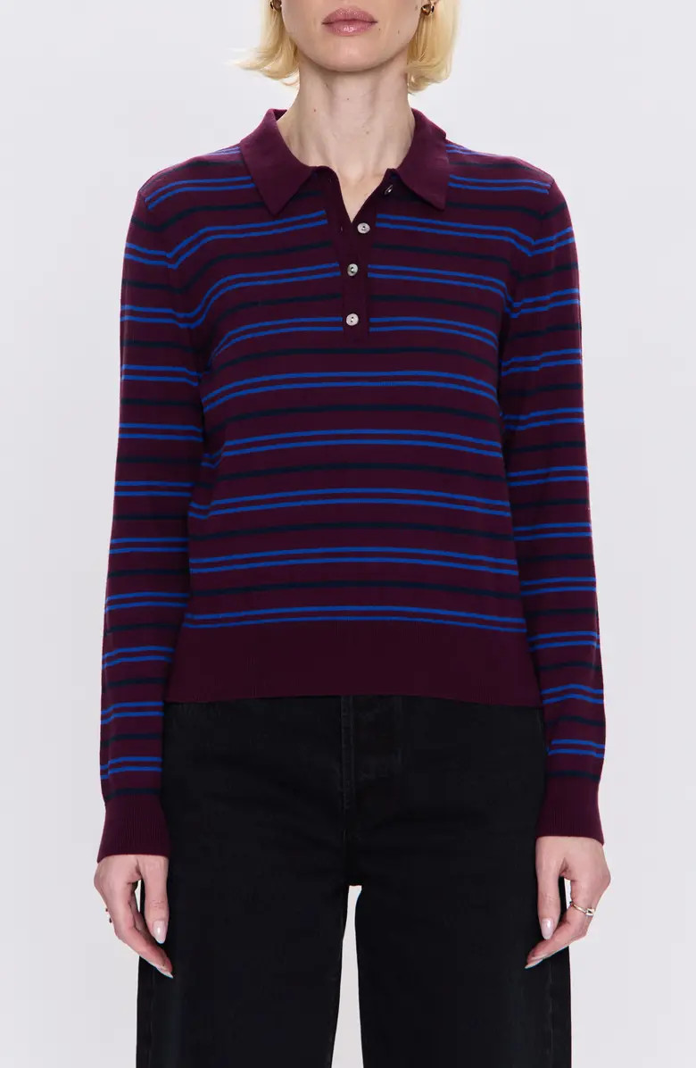 Greta Long Sleeve Polo | Nordstrom