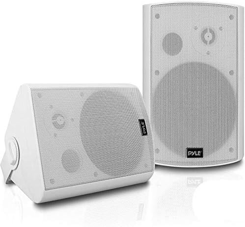 Herdio Indoor Outdoor Speakers Waterproof Wired 200 Watt with Powerful Bass,Wall Mount Speakers for  | Amazon (US)