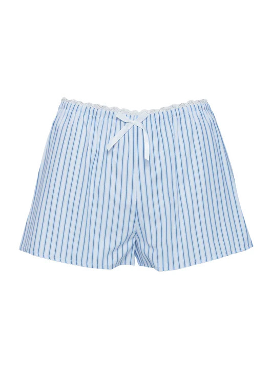 Into The Groove Shorts Blue Stripe | Princess Polly US