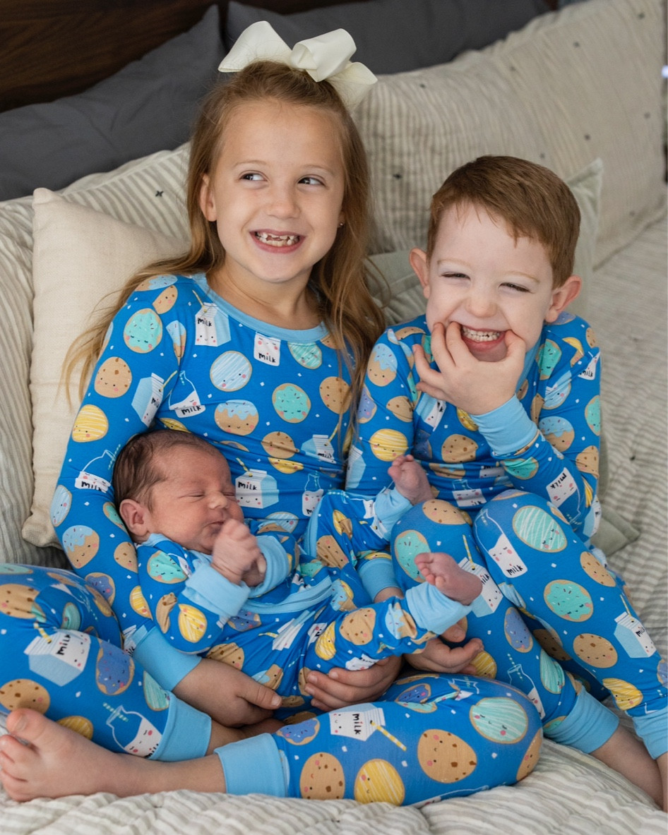 Little Sleepies sibling matching pajamas are my favorite! 🥛🍪

#LTKFamily #LTKBaby #LTKKids