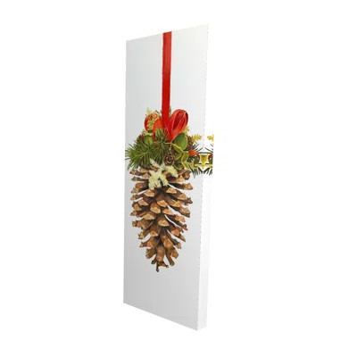 Christmas Pine Cone | Holiday Kitchen Canvas Home Decor | Wayfair North America