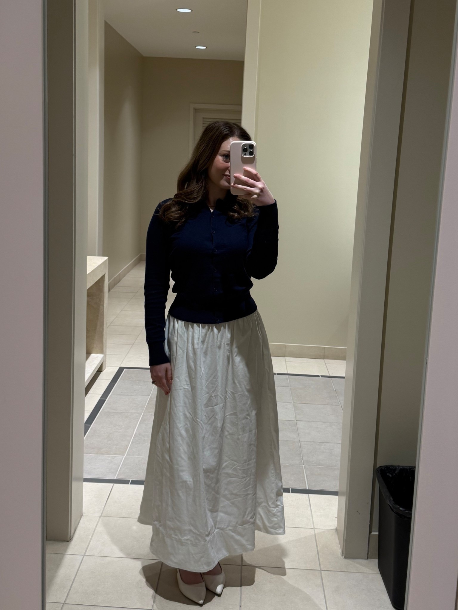 Love this work fit! 100% cotton cardigan and skirt. 

#LTKStyleTip #LTKWorkwear #LTKSeasonal