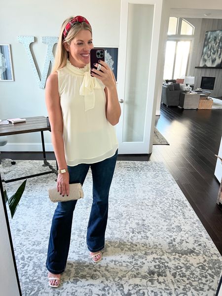 Spanx Flare Jeans 

Holiday outfit | holiday look | blouse | clutch | fall outfits | winter outfits 

#LTKSeasonal #LTKHoliday #LTKstyletip