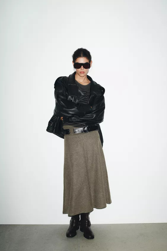 FAUX LEATHER JACKET | Zara UK