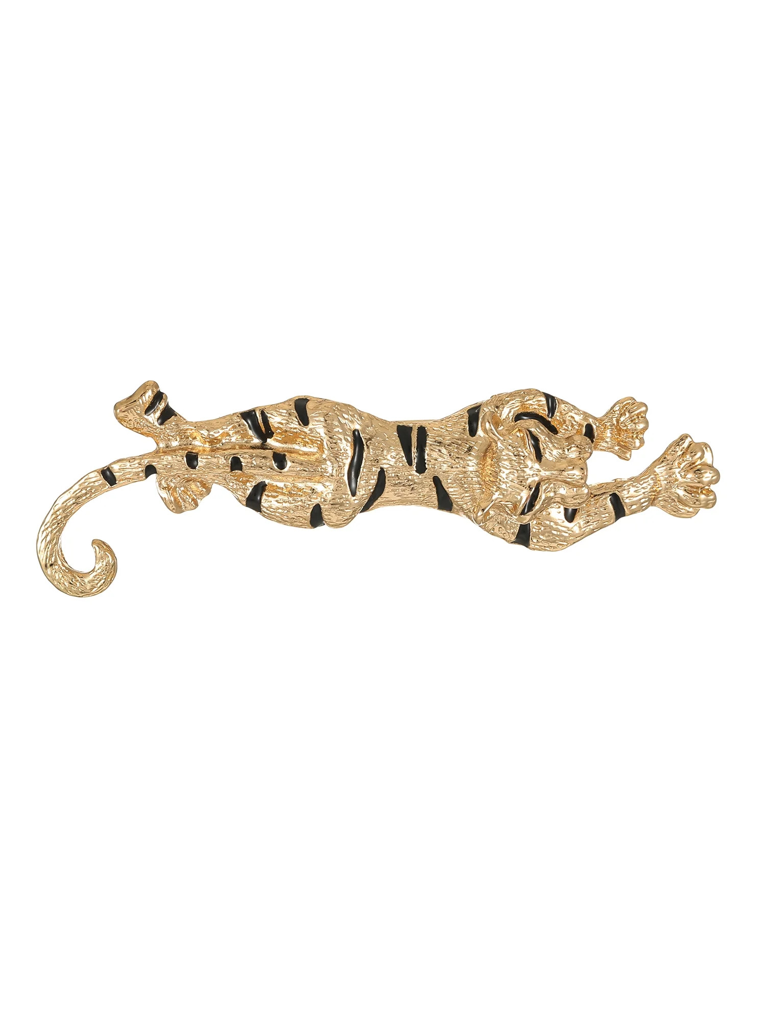 Time and Tru Goldtone Tiger Brooch, 1 Piece | Walmart (US)