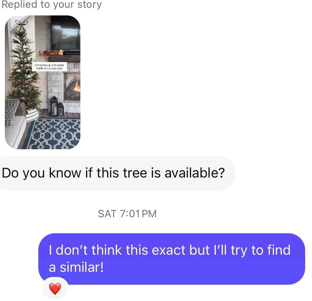 Similar sparse/narrow trees🎄 For reference, mine is 6.5 feet tall.