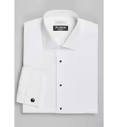 Reserve Collection Tailored Fit French Cuff Formal Dress Shirt | Jos. A. Bank