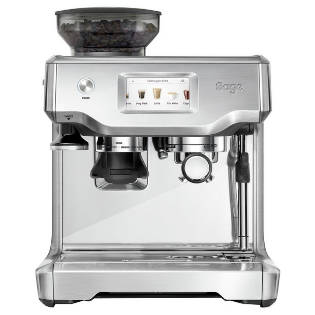 Sage SES880BSS2GUK1 Barista Touch Espresso Coffee Machine | argos.co.uk