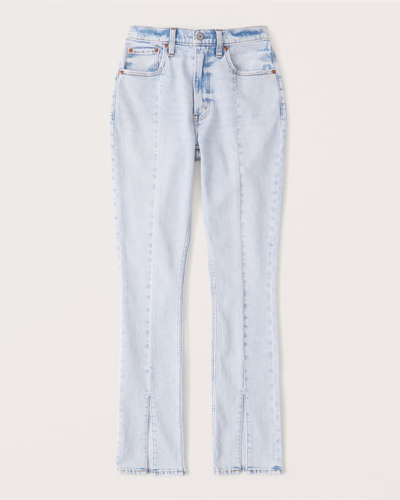 Women's Curve Love High Rise Skinny Jean | Women's Bottoms | Abercrombie.com | Abercrombie & Fitch (US)