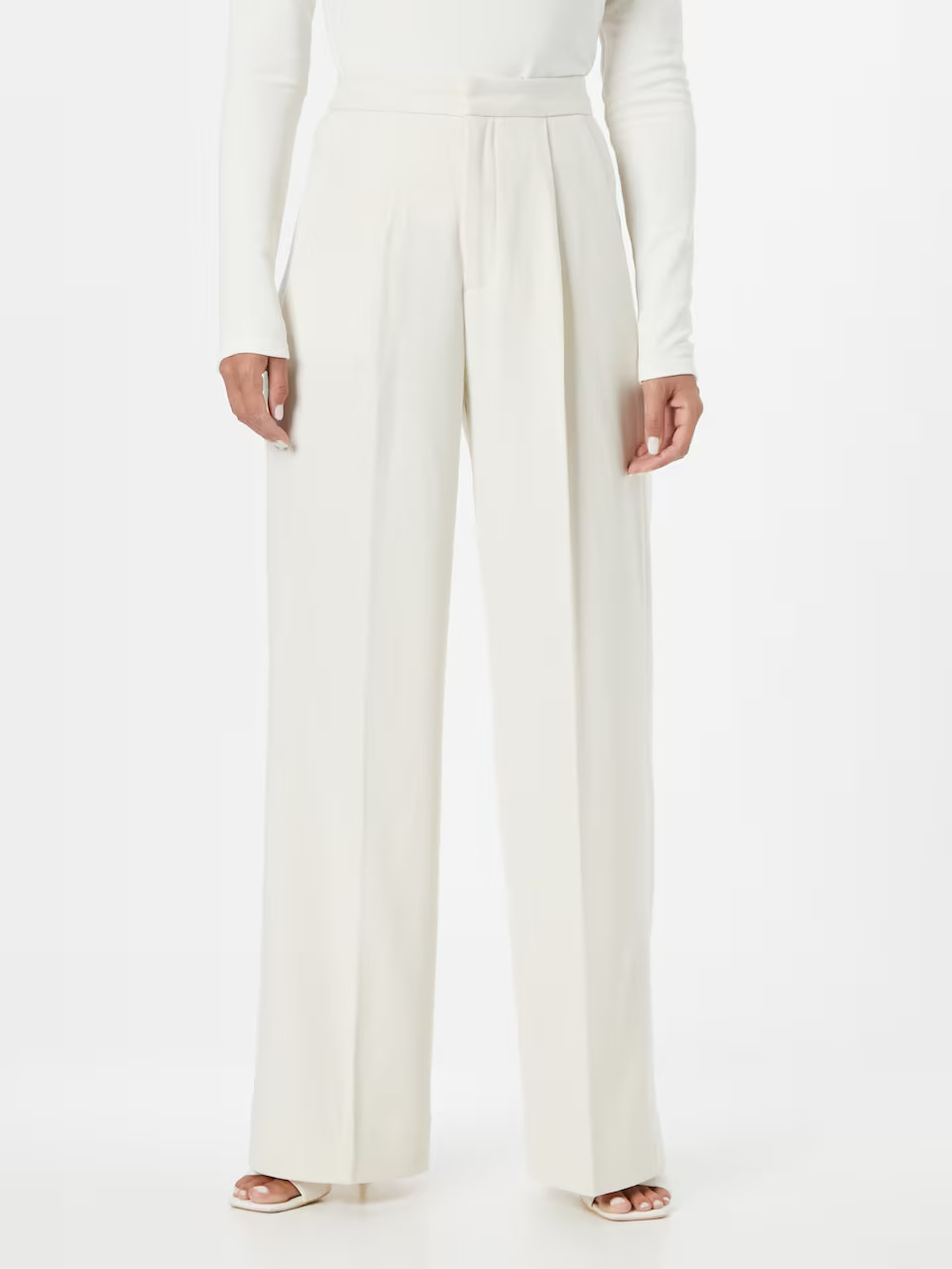 Wide Leg Pantalon à plis Copenhagen Muse en Blanc | ABOUT YOU | About You FR